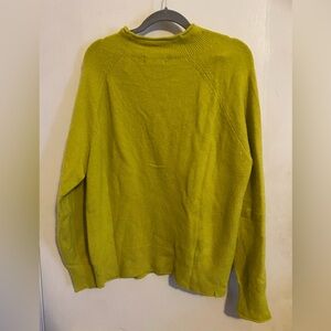 J. Crew Mustard yellow/green sweater